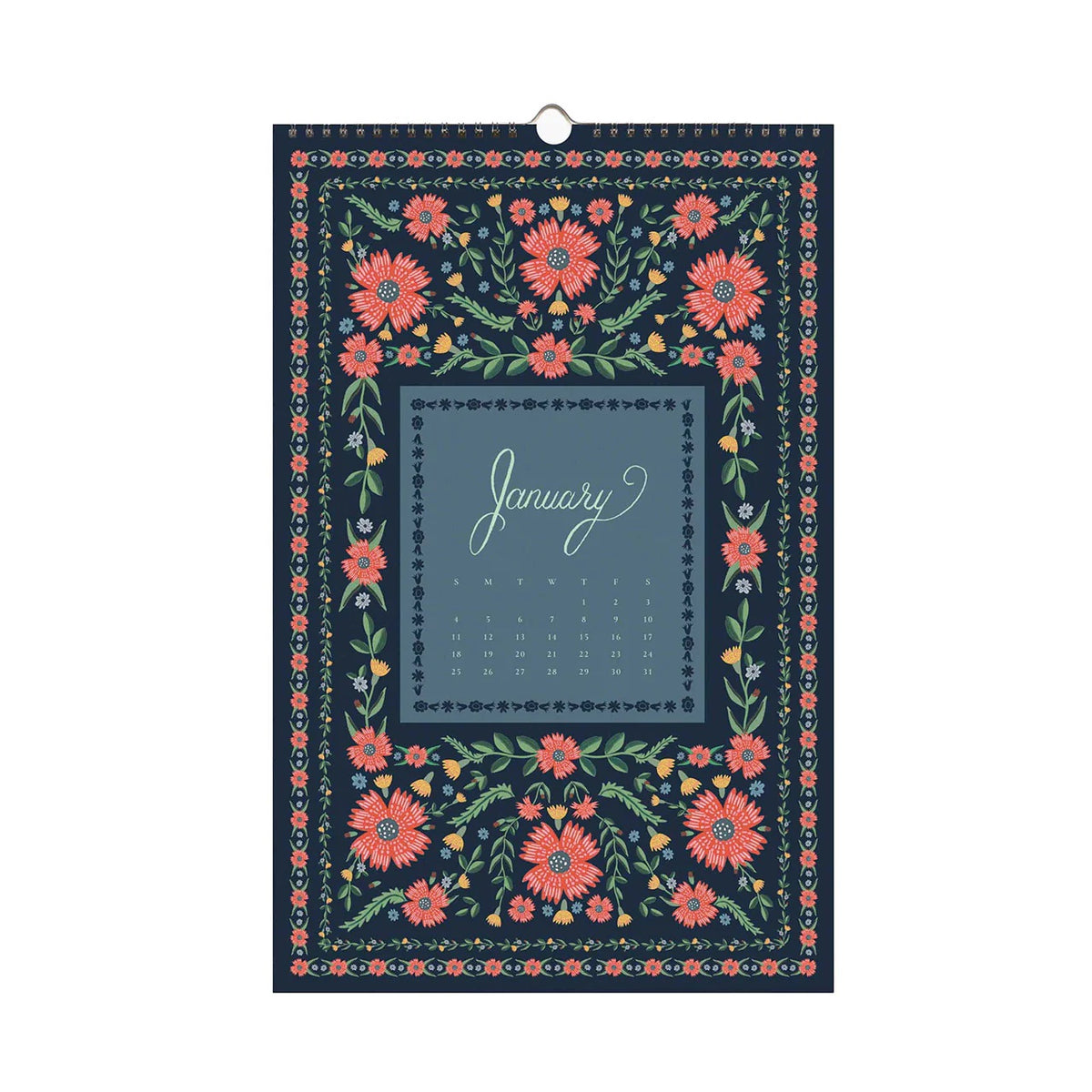 2026 Flora Wall Calendar