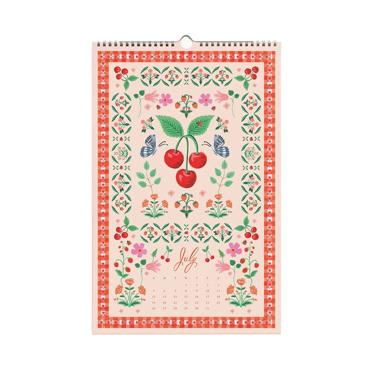 2026 Flora Wall Calendar