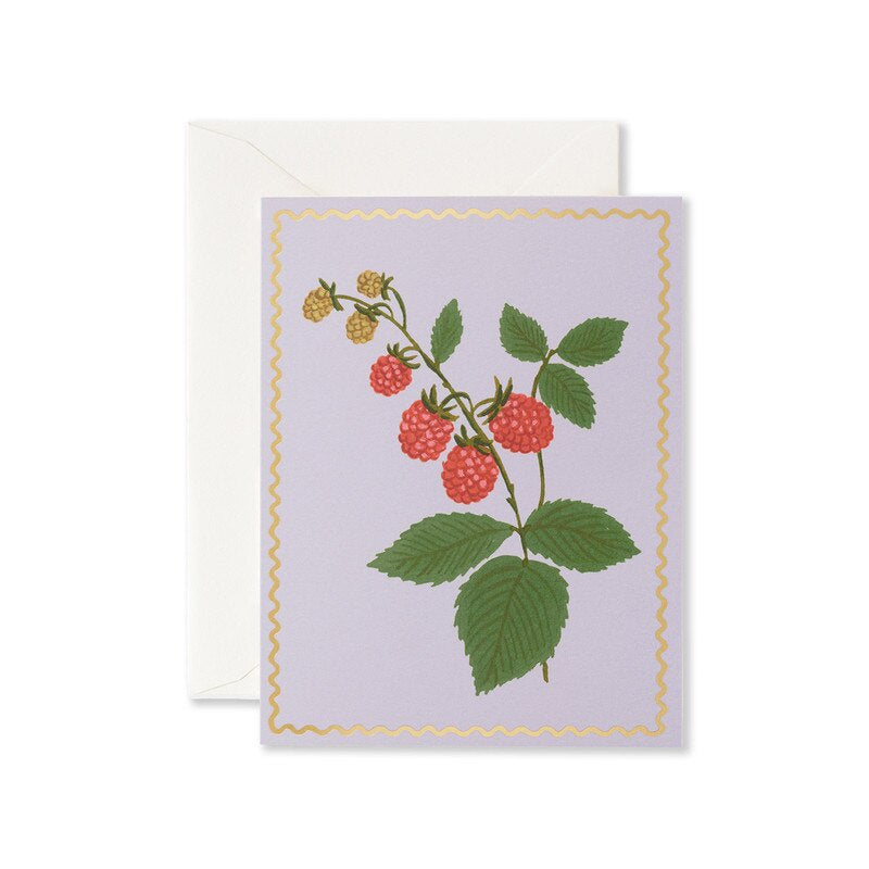 Greeting Card / Raspberry