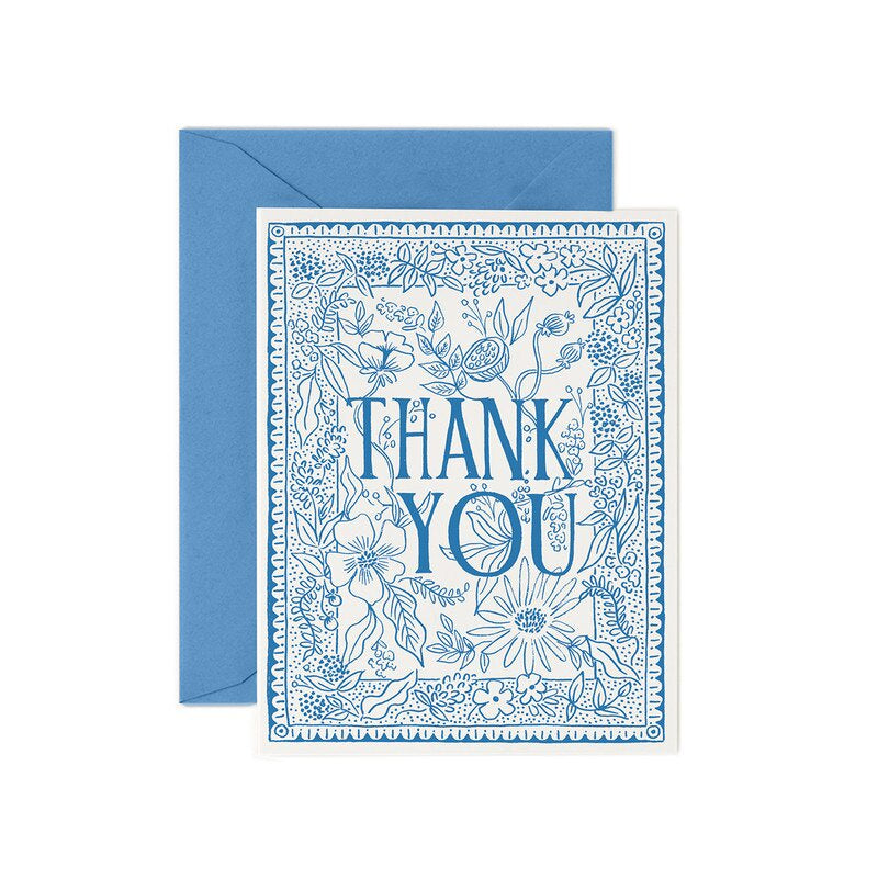 Greeting Card / Delft Thankyou