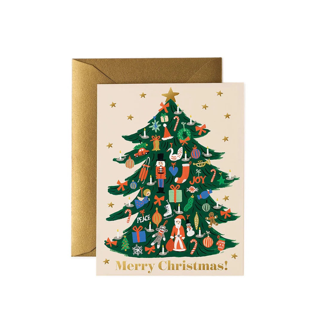 Christmas Card / Trimmed Tree