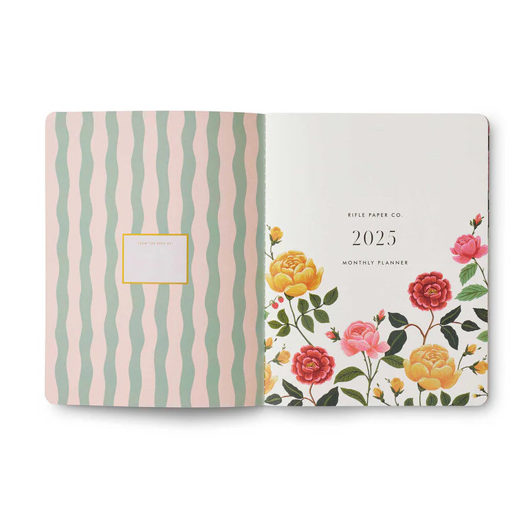 2025 Monthly Planner / Roses