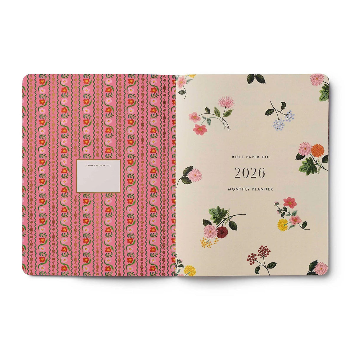 2026 Dahlia Monthly Appointment Notebook