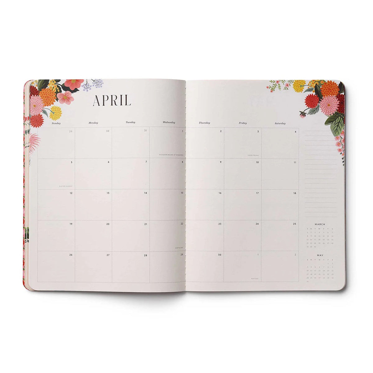 2026 Dahlia Monthly Appointment Notebook