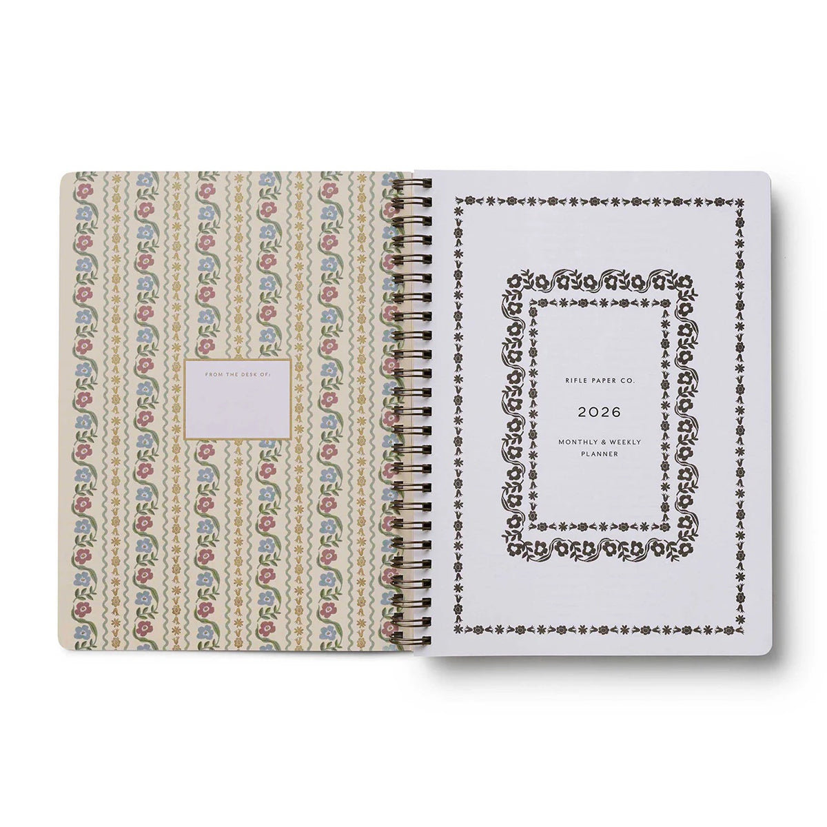 2026 Dahlia Weekly Spiral Planner
