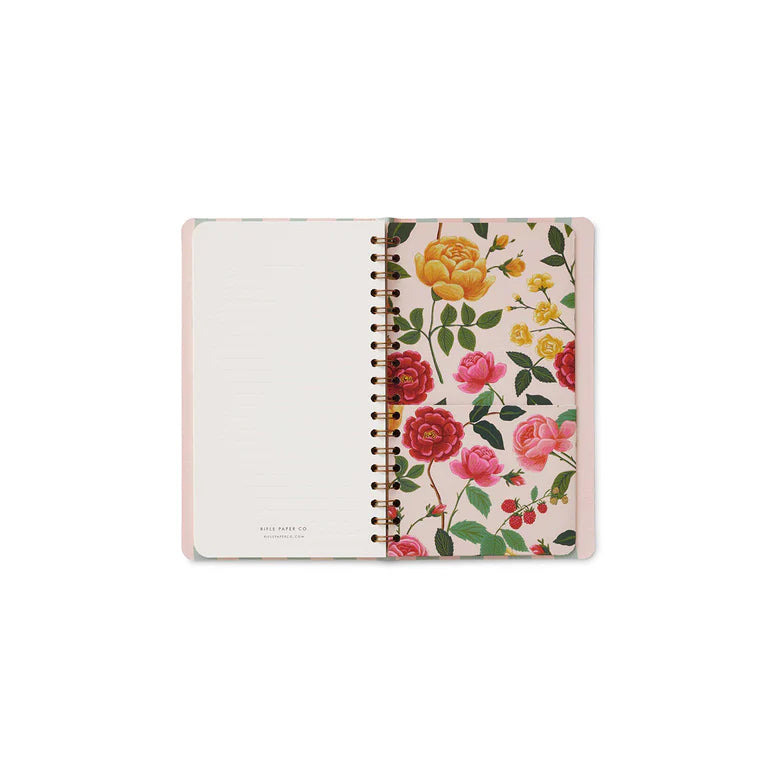 2025 12 Month Pocket Planner / Roses