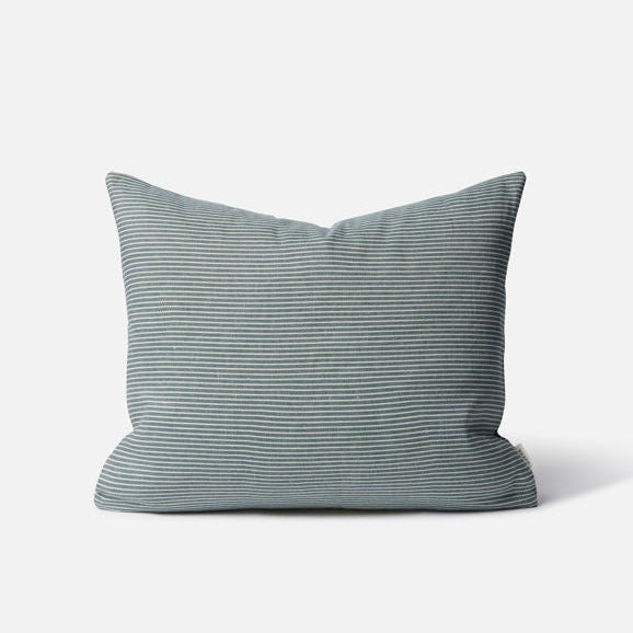 Reversible Pinstripe Cushion / Cod