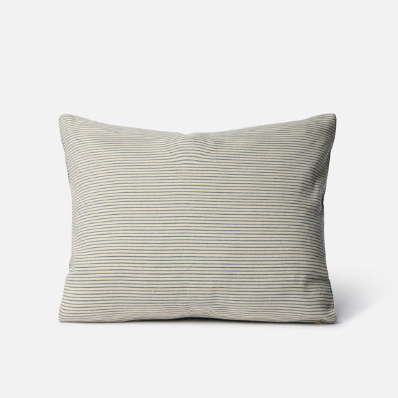 Reversible Pinstripe Cushion / Cod