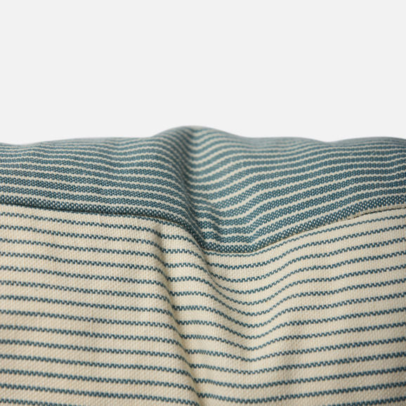 Reversible Pinstripe Cushion / Cod