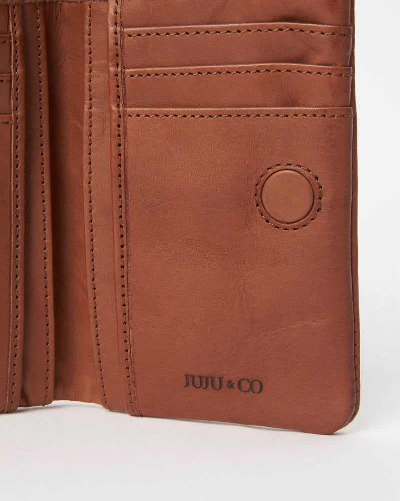 Small Capri Wallet / Cognac