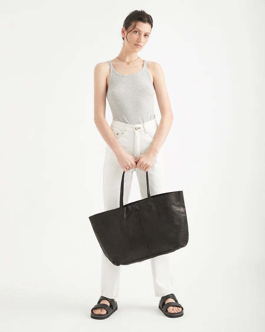 Unlined Tote / Black