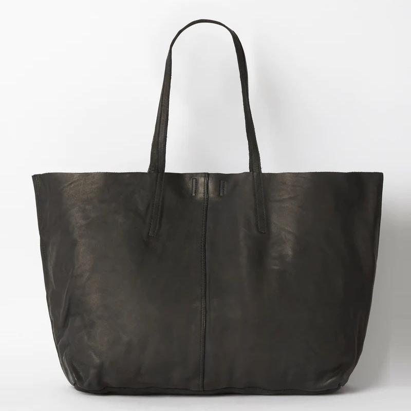 Unlined Tote / Black