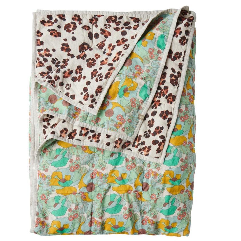 Leopard Sunday Double Sided Quilt