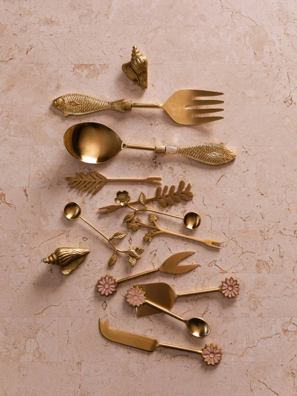 Fish Salad Servers