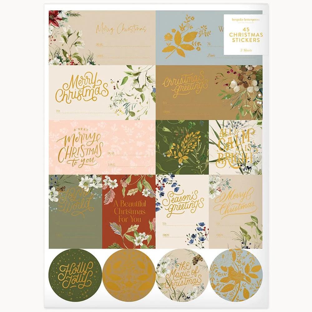 Christmas Garden Stickers