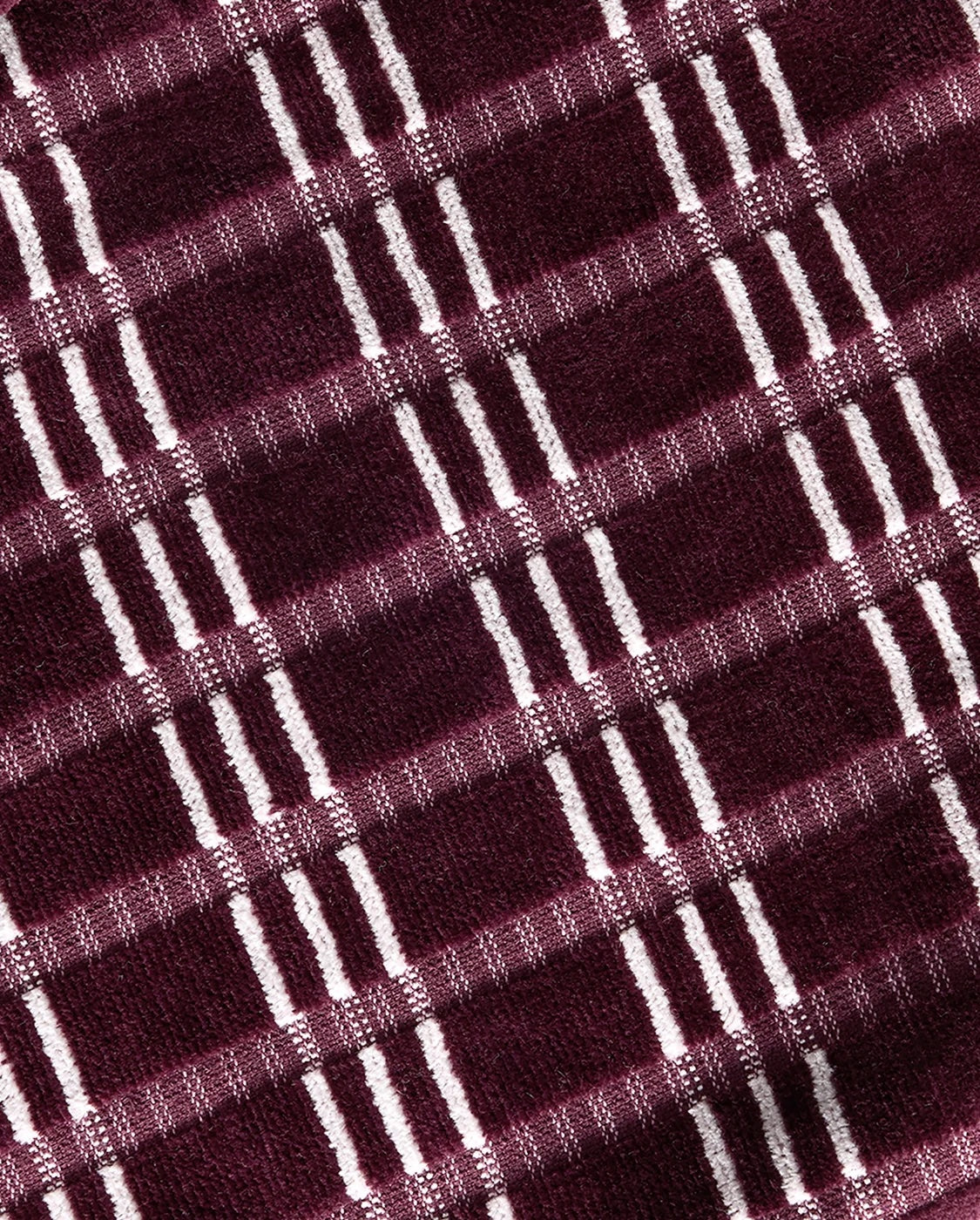 Velour Robe / Blackberry