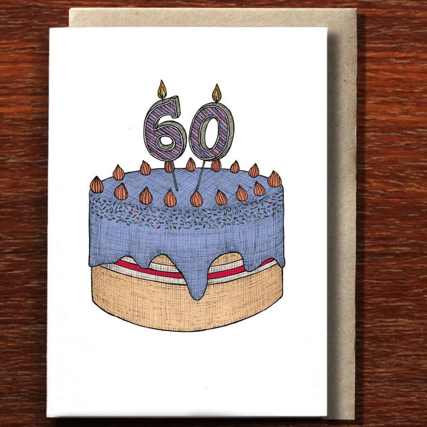 Greeting Card / 60th Birthday