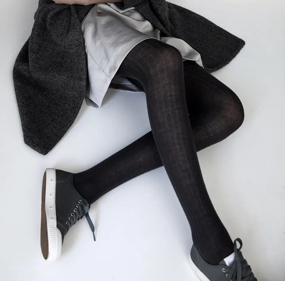 Staple Wool Tights / Black