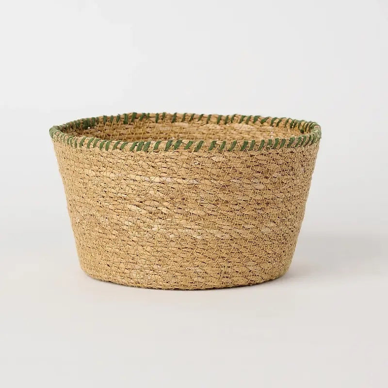 Stitch Basket Green / Set of 3