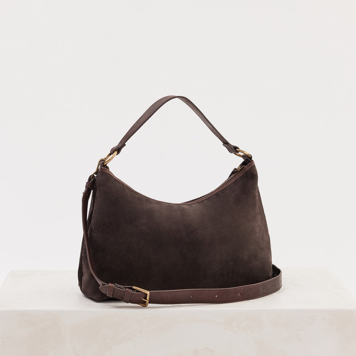 Suede Slouchy / Chocolate