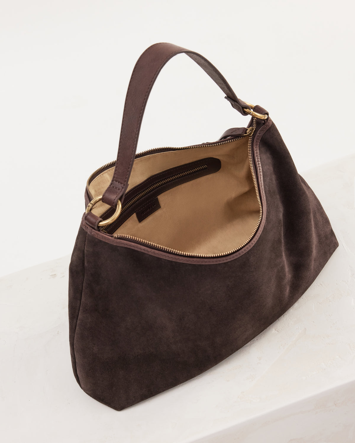 Suede Slouchy / Chocolate