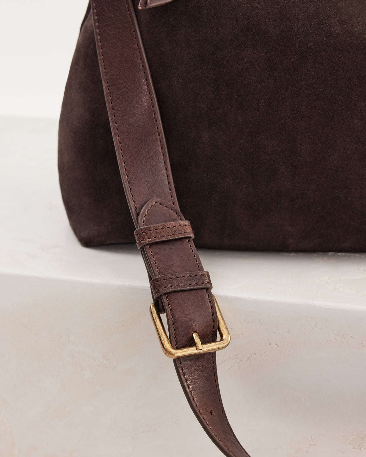 Suede Slouchy / Chocolate