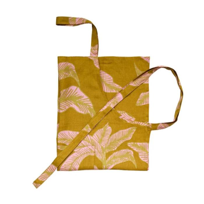 Meridian Gold Linen Apron