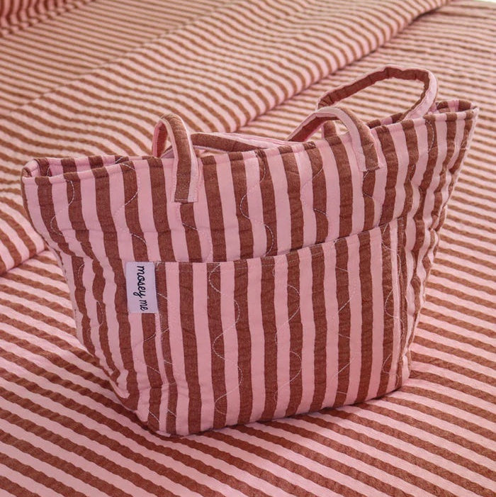 Sundae Seersucker Quilted Bag