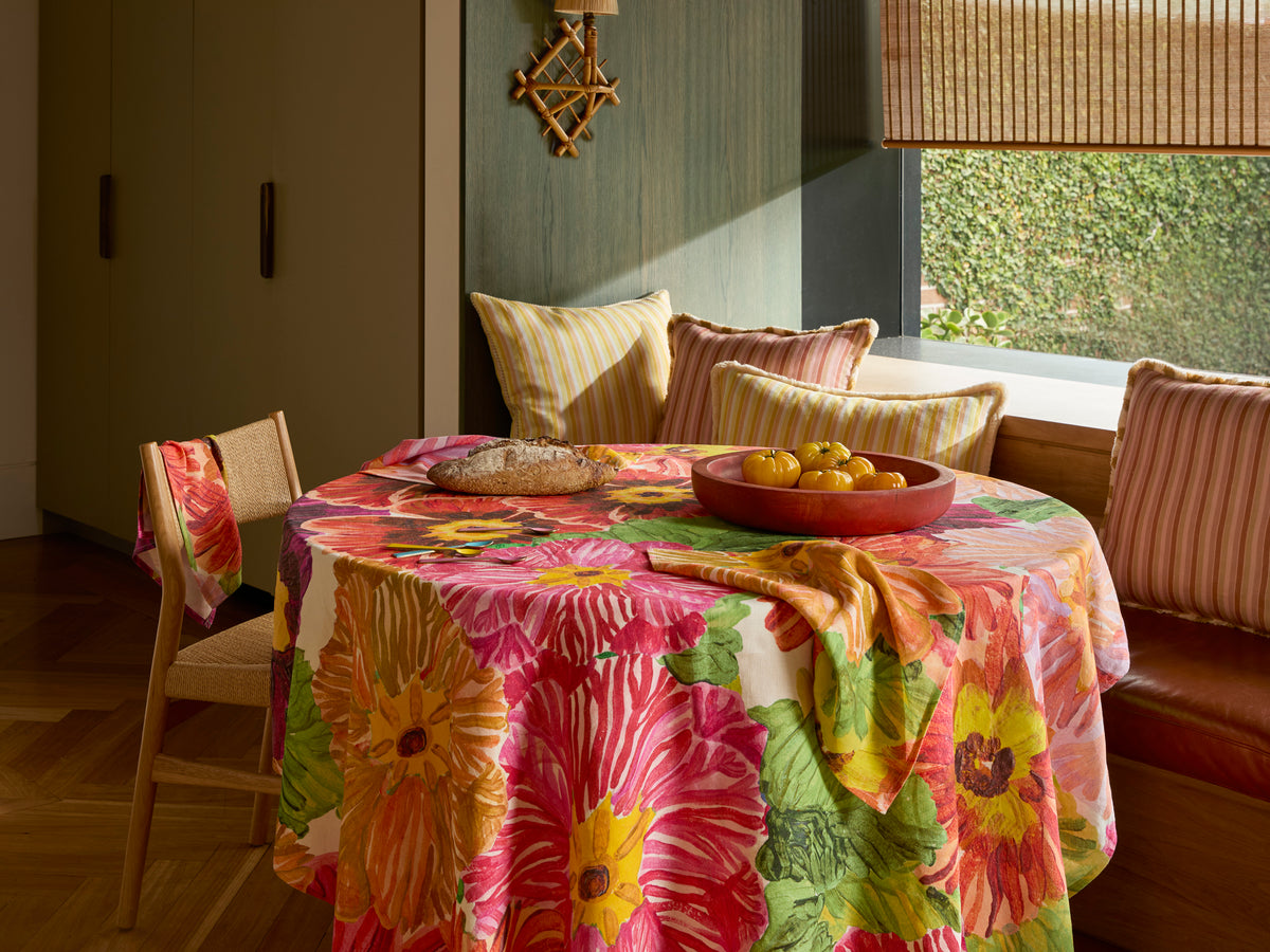 Jardin Multi Round Tablecloth