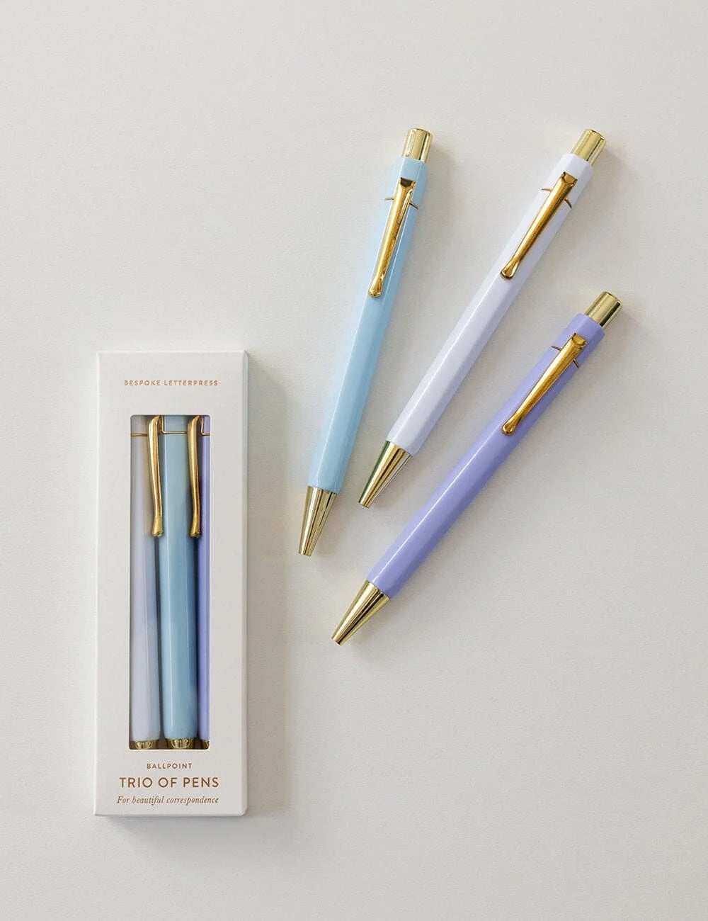 Trio of Pens / Wisteria