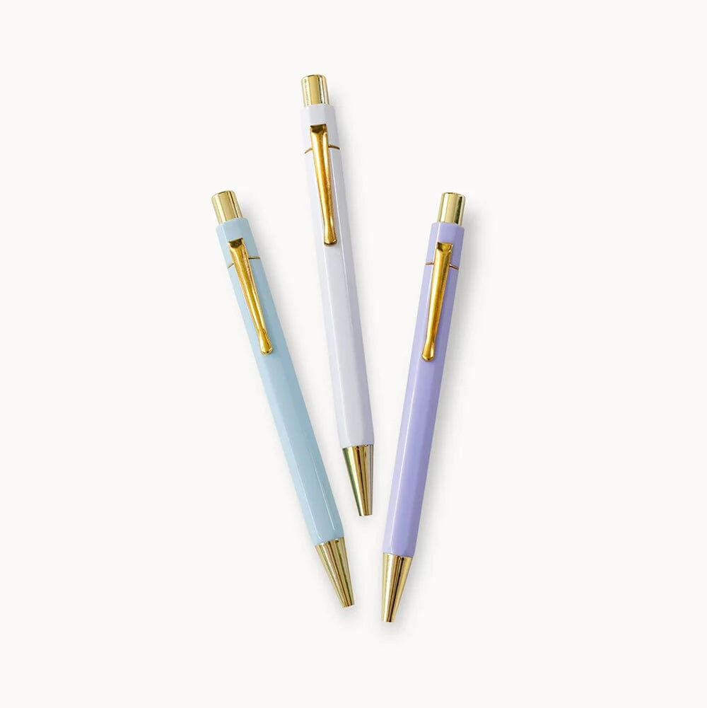 Trio of Pens / Wisteria