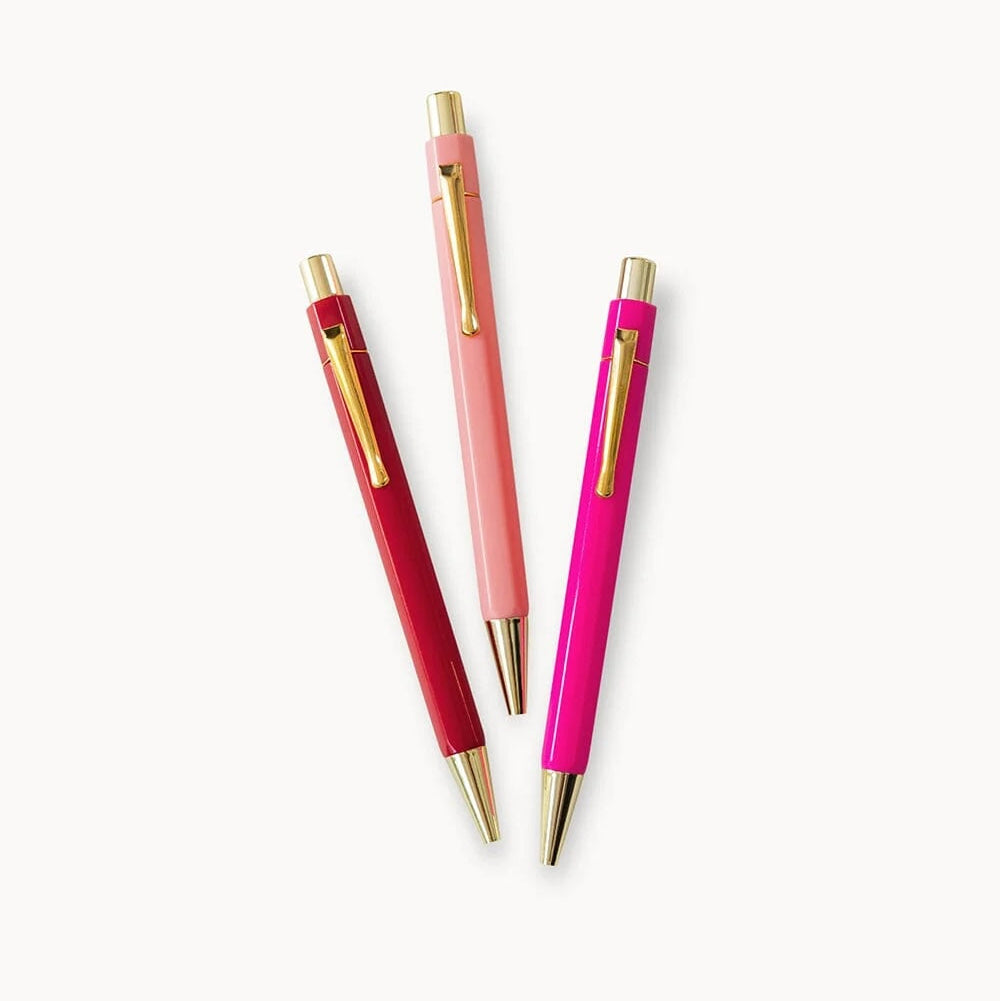 Trio of Pens / Berry