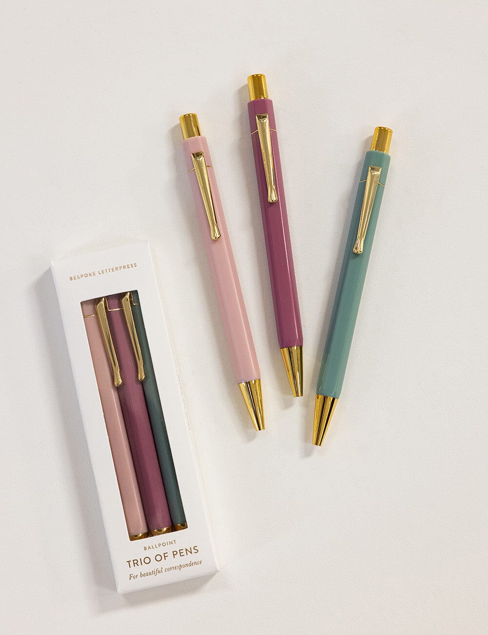 Trio of Pens / Blooms