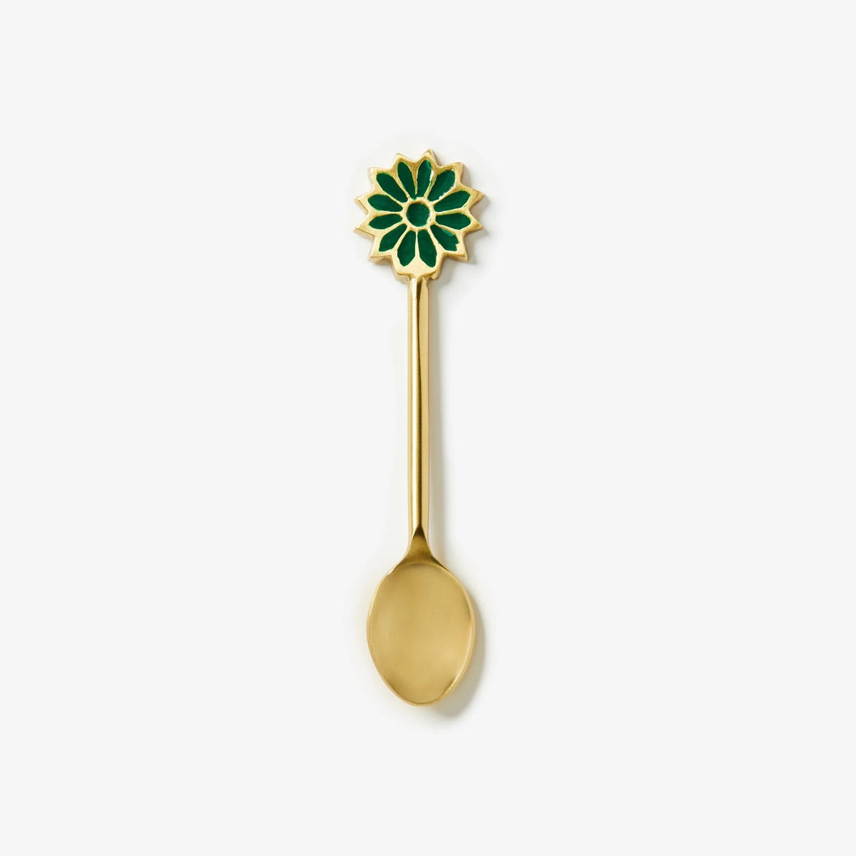 Petal Teaspoon / Emerald