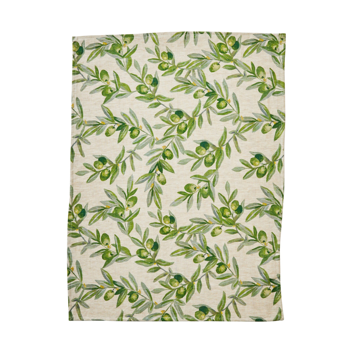 Olive Green Tea Towel