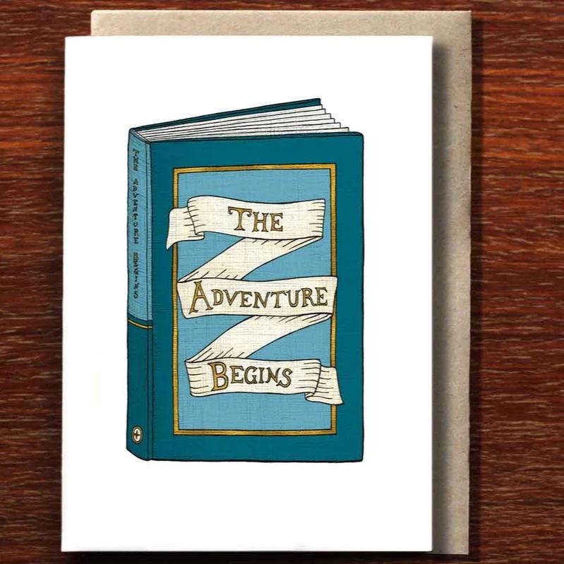 Greeting Card / The Adventure Begins