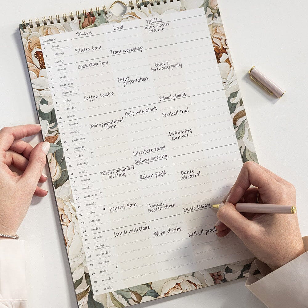 2027 Vertical Wall Planning Calendar