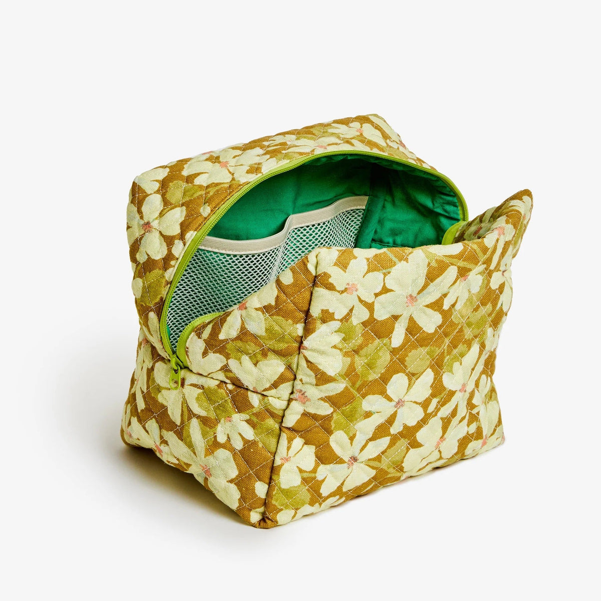 Violet Mustard Toiletry Bag / Large