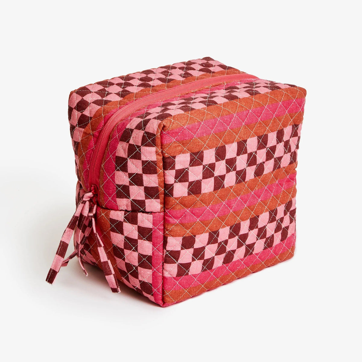 Marco Tile Pink Toiletry Bag / Large