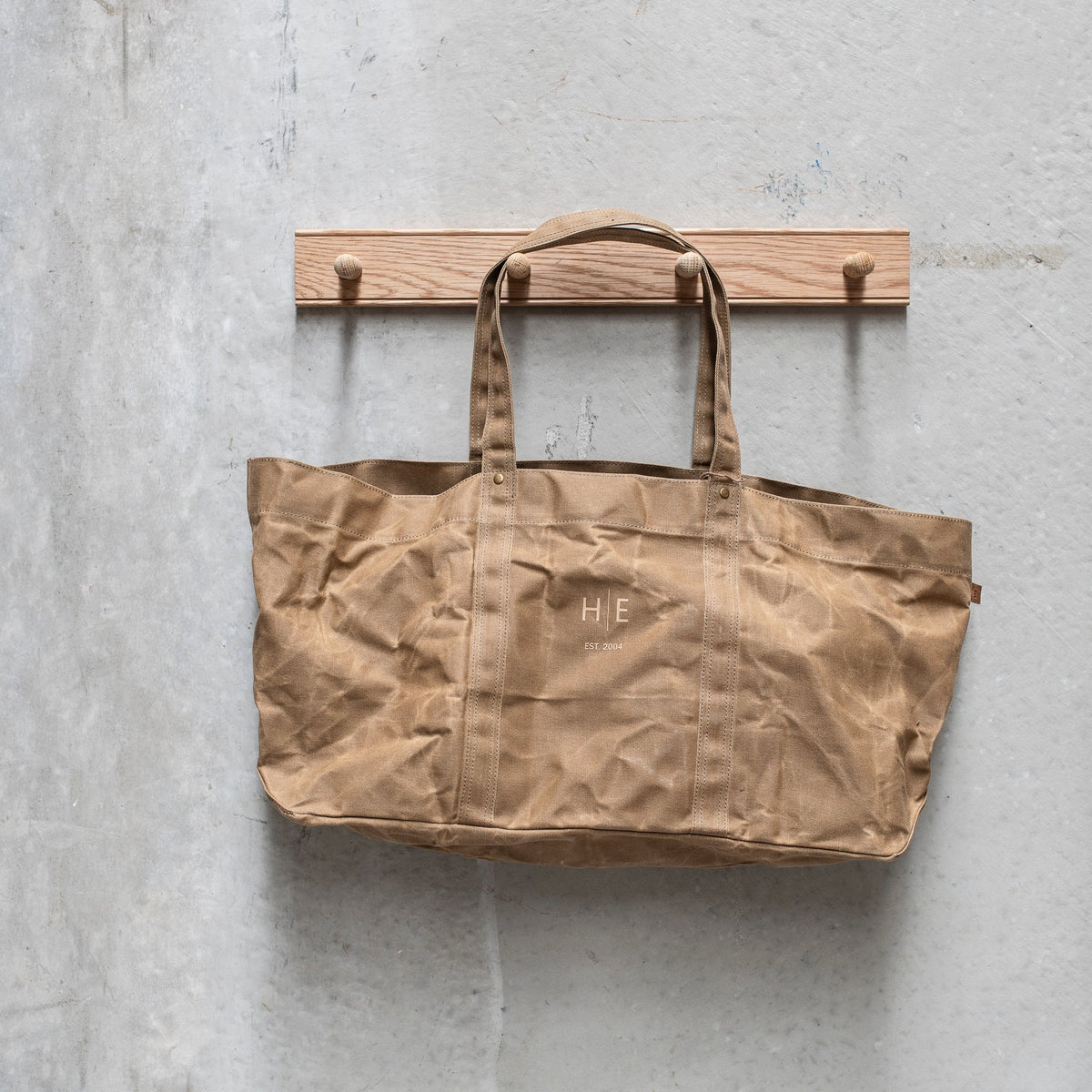 Waxed Canvas Carry All / Desert Sand