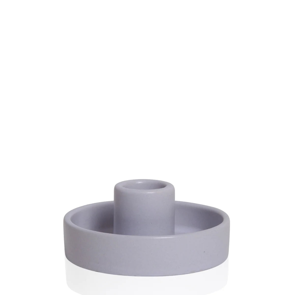 Amara Ceramic Candle Holder / Wisteria