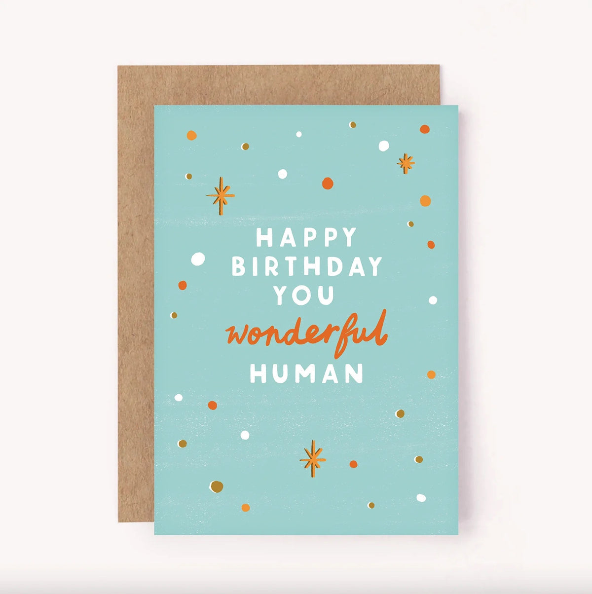 Wonderful Human Birthday Card