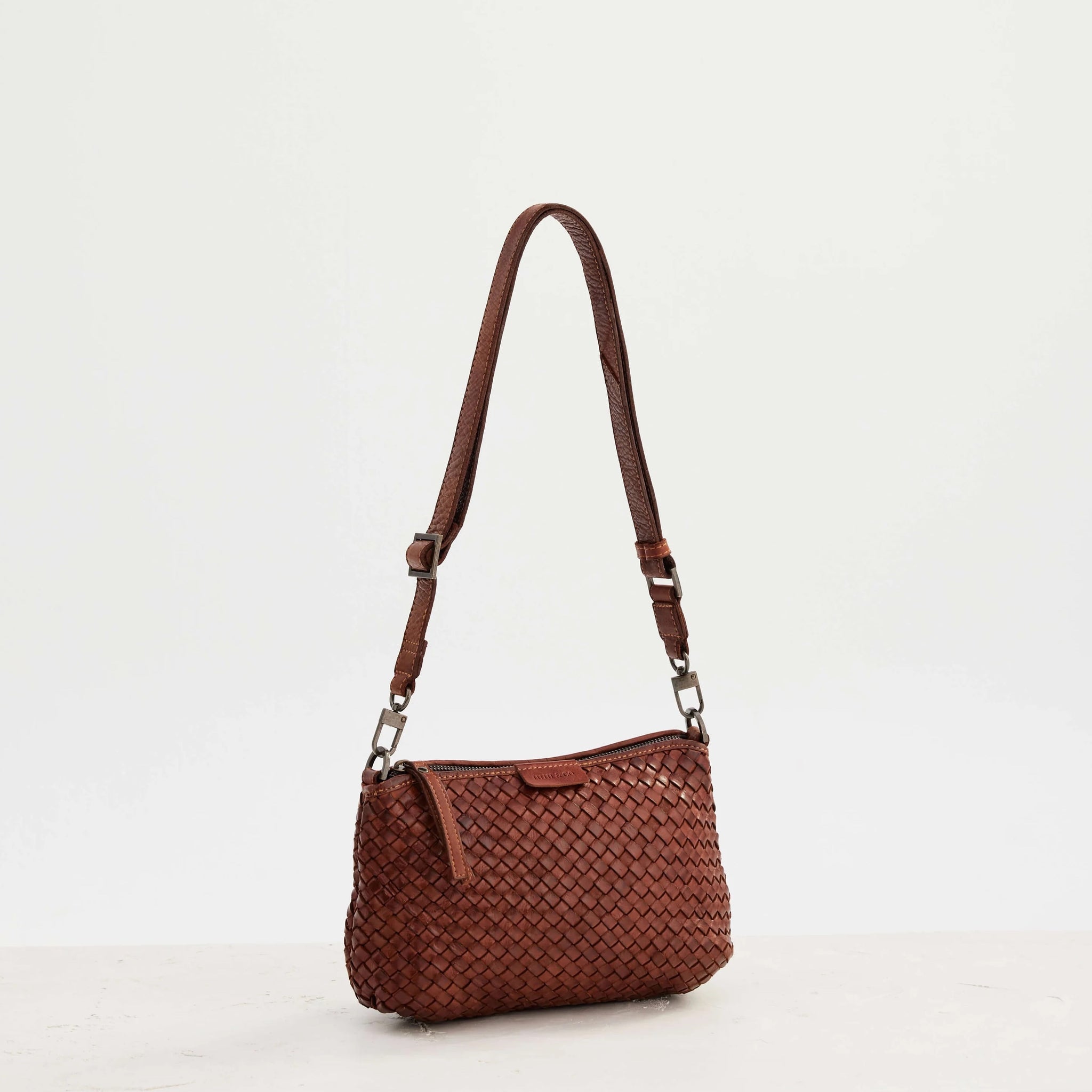 Basque Crossbody Bag / Amber