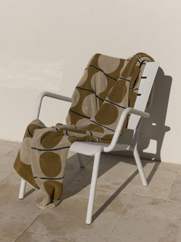 Abacus Beach Towel / Oyster