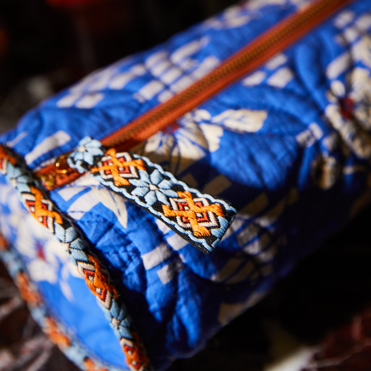 Marta Makeup Bag / Ultramarine