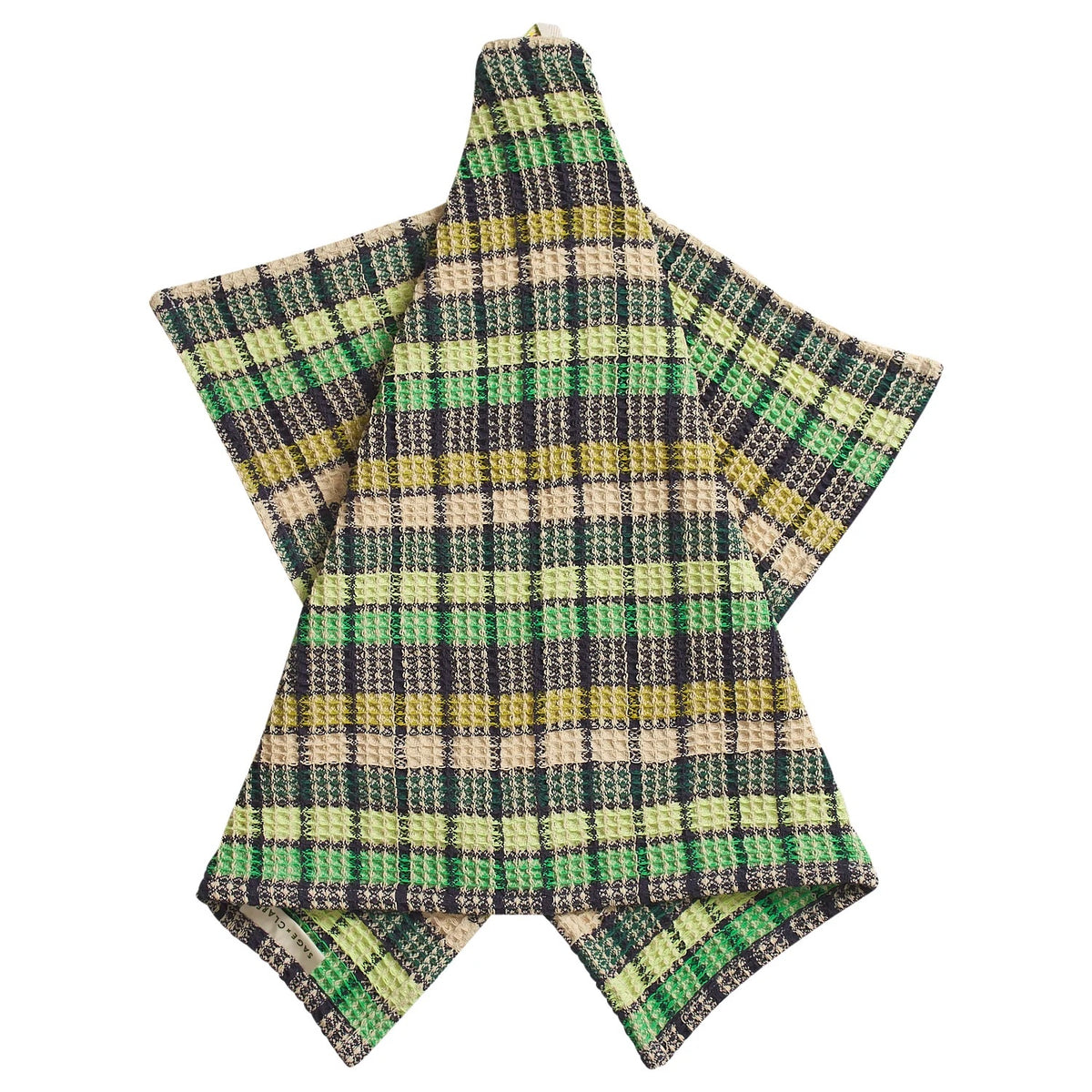Stela Check Tea Towel / Verdant