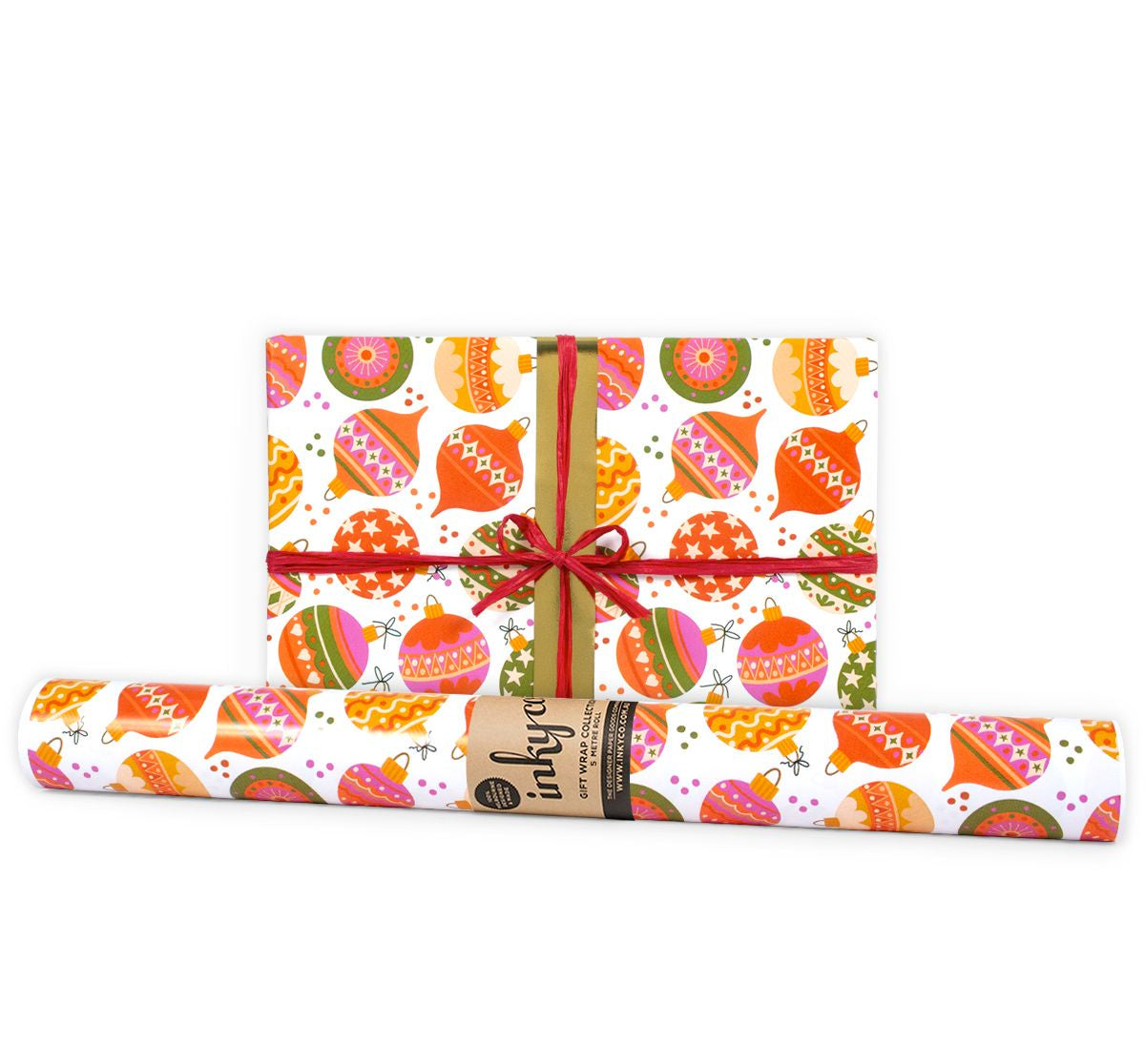 Wrapping Paper Roll 5m / Baubles