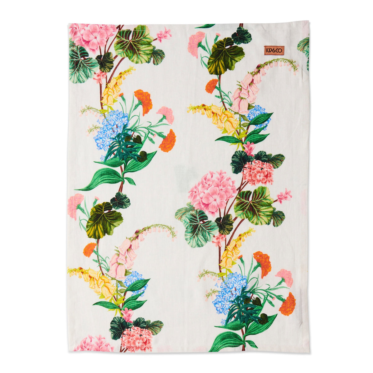 Bouquet Beauty Linen Tea Towel