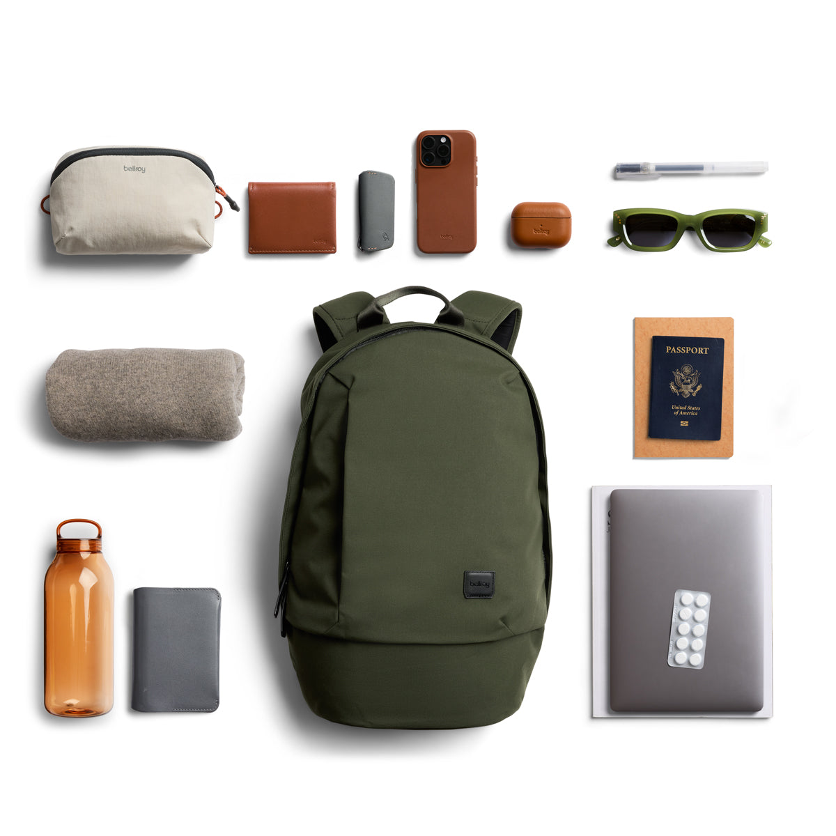 bellroy backpack australia Classic Backpack / Olive