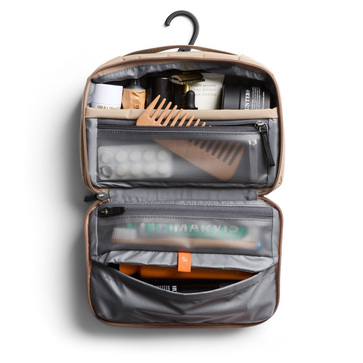 Hanging Toiletry Bag / Stone